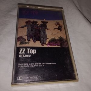 ZZ Top El Loco Music Cassette Tape 1981